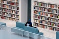Stuttgart - Studying in the public library