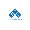 STY letter logo design on white background. STY creative initials letter logo concept. STY letter design