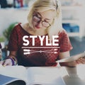 Style Class Character Chic Trends Elegant Hipster Concept