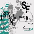 STYLE and FASHION word cloud concept