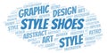 Style Shoes word cloud