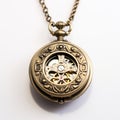 Mystic Mechanisms Pocket Watch With Chain - Viscount Inspired Locket