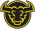 Stylised bulls head logo