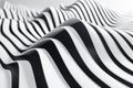 Stylish abstract wave lines pattern creating a dynamic background design Royalty Free Stock Photo