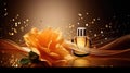 stylish advertising background for fragrance products - stock concepts