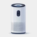 Modern Air Purifier with Sleek Design for Improved Indoor Air Quality and Enhanced Environment in Home and Office Spaces Royalty Free Stock Photo