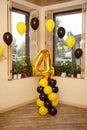 Stylish Birthday decorations for little boy on his fourth birthday