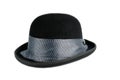 Stylish black bowler Royalty Free Stock Photo