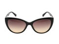 Stylish Black CatEye Sunglasses with Gradient Lenses Royalty Free Stock Photo