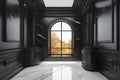 Stylish Black marbel home interior design and outlook arrangements background