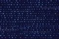 Stylish blue abstract background with glowing square elements pattern Royalty Free Stock Photo