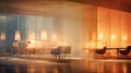 stylish blurred lamps interior Royalty Free Stock Photo