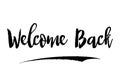 Welcome Back Bold Typography Text For Sale Banners Flyers and Templates