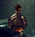 Stylish bottle of perfume