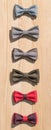 Stylish bow ties Royalty Free Stock Photo