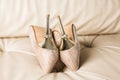 Stylish bridal shoes