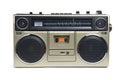 Stylish Bronze Boombox Royalty Free Stock Photo