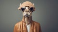 Stylish Camel: A Surreal Blend Of Celebrity Fashion And Pop Culture