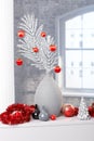 Stylish christmas decoration Royalty Free Stock Photo