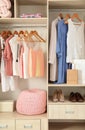 Stylish clothes, shoes and home stuff Royalty Free Stock Photo