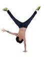 Stylish and cool breakdance style dancer Royalty Free Stock Photo