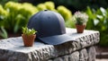 Stylish customizable baseball cap mockup for personal design projects. Royalty Free Stock Photo