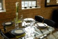 Stylish dining table