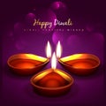 Stylish diwali background