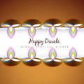 Stylish diwali festival design