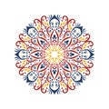 Stylish and elegant mandala design Royalty Free Stock Photo