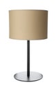 Stylish elegant night lamp isolated on white Royalty Free Stock Photo