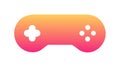 Stylish Game Controller Icon Vector Illustration, Gradient Colors, vector design Generative AI Royalty Free Stock Photo