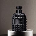 Stylish glass bottle Valentino perfume