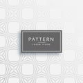 Stylish gray line vector pattern design