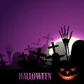 Stylish halloween design Royalty Free Stock Photo