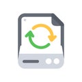 Stylish Icon for Incremental Backup Strategies
