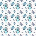 Stylish beautiful leaf seamless pattern design Royalty Free Stock Photo