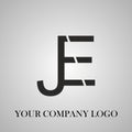 Stylish logo.Your Company logo design.A company logo or business card design. Royalty Free Stock Photo