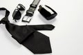 Stylish men accessories, men`s fashion. Happy Father`s Day concept Royalty Free Stock Photo