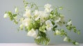 Stylish Organic Vase With White Flowers - Lois Greenfield, Mandy Disher, Vivienne Tam