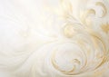 stylish ornate background in gold with swirls