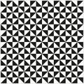 Stylish pattern squares black white. Monochrome seamless pattern. Geometric element. Vector illustration. stock image. Royalty Free Stock Photo