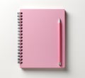 Stay Organized with a Stylish Pink Lined Notebook