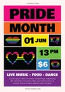 Stylish Pride Flyer Holiday Poster