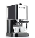 Stylish pump espresso coffee machine with two cups