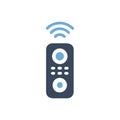 Stylish Remote Control Button Icon