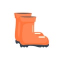 Stylish rubber boots icon