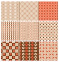 Stylish seamless patterns
