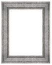 Stylish Silver Frame Royalty Free Stock Photo