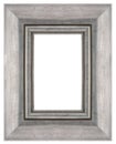 Stylish Silver Frame Royalty Free Stock Photo